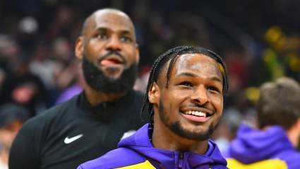 Bronny James logra una hazaña impensable en la victoria de los Lakers sobre los Rockets.