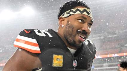 Los Browns podrían repetir la sorpresiva jugada del contrato de Myles Garrett.