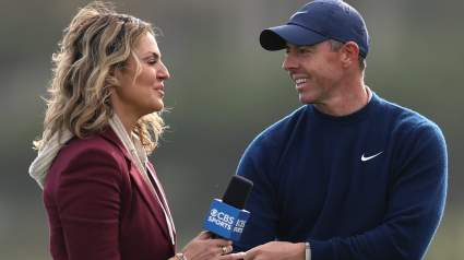 El momento subido de tono de Rory McIlroy con Amanda Balionis en el Masters da mucho que hablar.