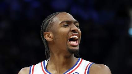 Tyrese Maxey alcanza un hito crucial antes del partido contra los Pistons.