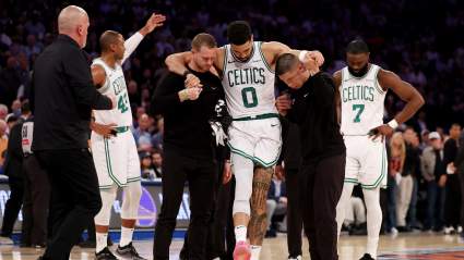 Jayson Tatum, de los Celtics, envía un mensaje antes de su emotivo regreso al Madison Square Garden.