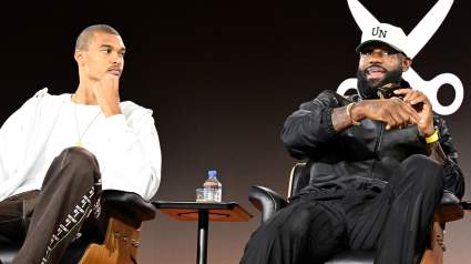 LeBron reveló accidentalmente su posible retiro al elogiar a Wemby.