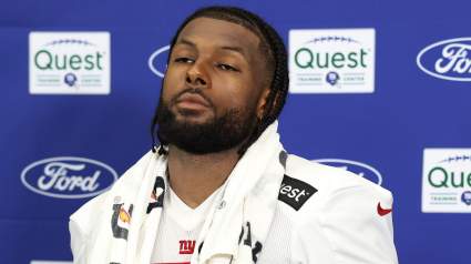 Kayvon Thibodeaux de los Giants recibe la decisión final de los Saints sobre su posible traspaso tras la noticia de Tyree Wilson.