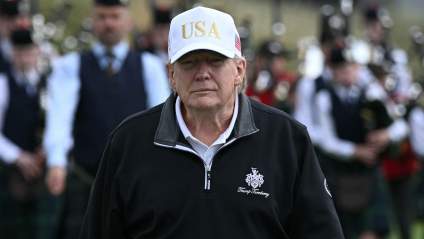 Turnberry, la propiedad de Donald Trump, queda fuera de la lista de sedes del Open Championship 2028, según anunció la R&A.