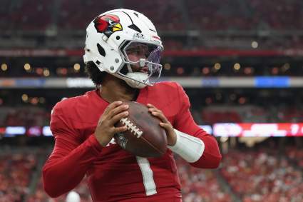 Kyler Murray, de los Vikings, recibe una pésima clasificación entre los quarterbacks.