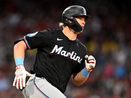 Los Miami Marlins anuncian novedades sobre Kyle Stowers antes del partido contra los Brewers.
