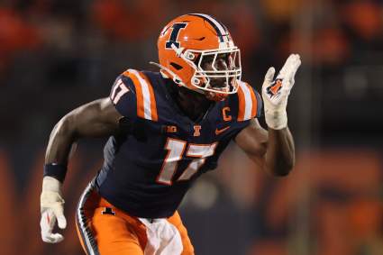 Gabe Jacas, seleccionado por los Patriots en el Draft, se perfila como titular en la Semana 1 para Nueva Inglaterra.