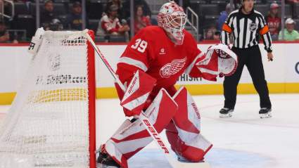Tres jugadores de los Detroit Red Wings que probablemente no regresarán la próxima temporada.