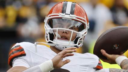 La prometida del mariscal de campo de los Browns, Dillon Gabriel, comparte una emocionante noticia.