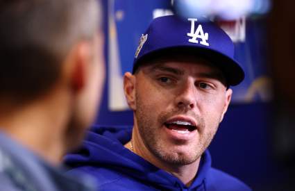 La estrella de los Dodgers, Freddie Freeman, hace una declaración sincera después del partido contra los Marlins.