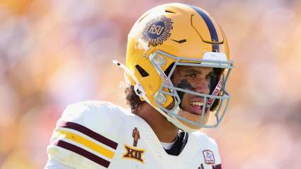 Los Giants asisten a una sesión de entrenamiento para el polémico receptor que, según los rumores, podría ser elegido en el puesto número 5.