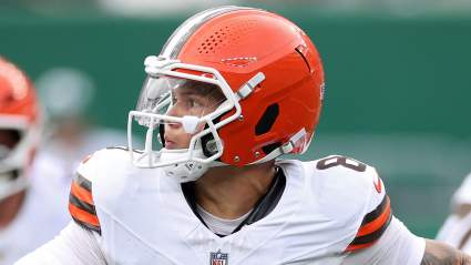 El mariscal de campo de los Browns, Dillon Gabriel, recibe buenas noticias antes de los entrenamientos.