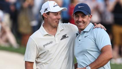 Rory McIlroy le envía un mensaje de texto con cinco palabras malsonantes a Matt Fitzpatrick tras un increíble golpe desde el búnker en el Zurich Classic.