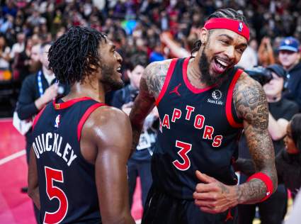 La estrella de los Toronto Raptors, Brandon Ingram, hizo historia contra los Heat.