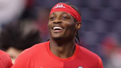 Carnell Tate se siente "muy cómodo" con los Browns antes del Draft de la NFL.