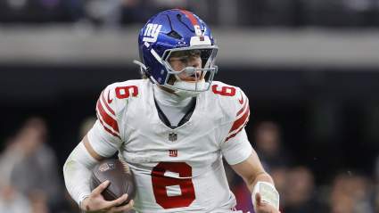 Jaxson Dart causa una excelente primera impresión al entrenador de los Giants.
