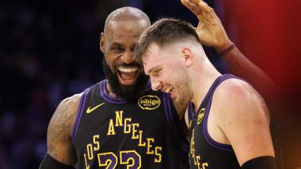 Una leyenda de los Lakers afirma que LeBron sigue siendo mejor jugador que Luka.