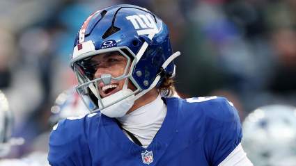 El último simulacro de draft de los Giants les permite conseguir a dos creadores de juego ofensivos a cambio de Jaxson Dart.