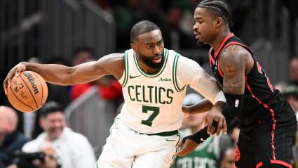 Jaylen Brown comparte su opinión sincera sobre los Raptors tras la victoria de los Celtics.