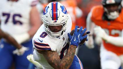 Se prevé que el receptor novato de los Bills le quite el puesto al veterano en la lista de jugadores.