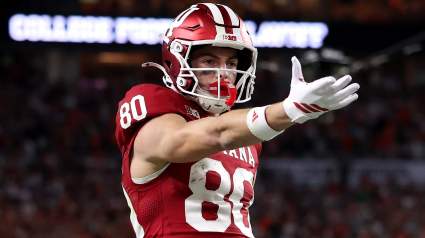 La próxima selección prevista de los Cowboys en la primera ronda es un receptor abierto de la Big Ten de 1,93 metros y 94 kilos.