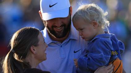 Scottie Scheffler menciona a su esposa, Meredith, tras el nacimiento de su bebé antes del Masters.