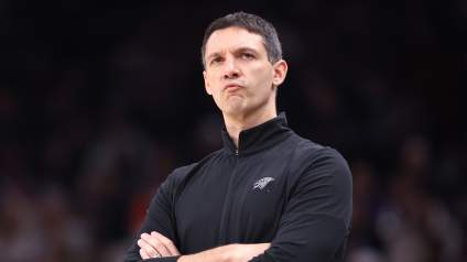 El entrenador de los Thunder se enorgullece de tener una plantilla sana de cara a los playoffs de la NBA.