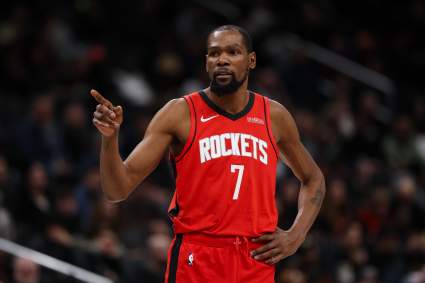 Los Rockets reciben una dura advertencia sobre la lesión de Kevin Durant antes del segundo partido contra los Lakers.