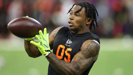 Según informes, los Bills muestran un "interés significativo" en el receptor abierto con 13 touchdowns antes del Draft de la NFL.