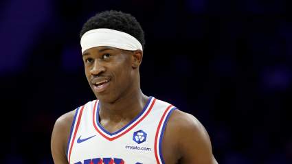 VJ Edgecombe habla sobre el guiño viral tras el histórico partido de los 76ers.