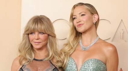 Kate Hudson insinúa que trabajará con su madre, Goldie Hawn, en el futuro: "Me encantaría".