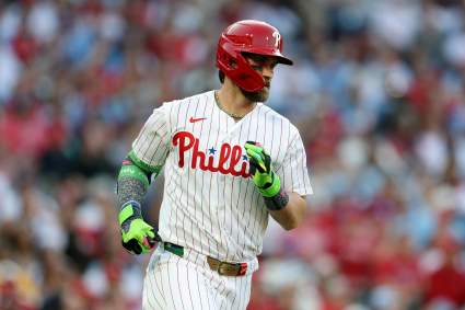 La estrella de los Philadelphia Phillies, Bryce Harper, hizo historia en la MLB en un partido de los Cubs.