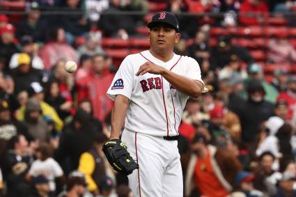 El guardameta Suárez suelta una bomba tras la contundente victoria de los Red Sox sobre los Blue Jays.