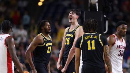 Los Lions envían un mensaje a los Michigan Wolverines antes del Campeonato de la NCAA.