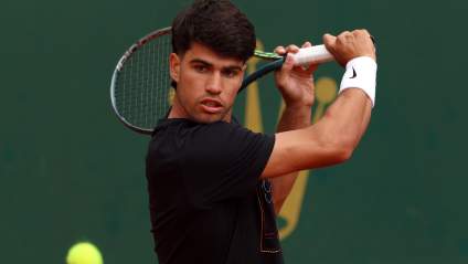 Si Carlos Alcaraz tiene novia en el Masters de Montecarlo.