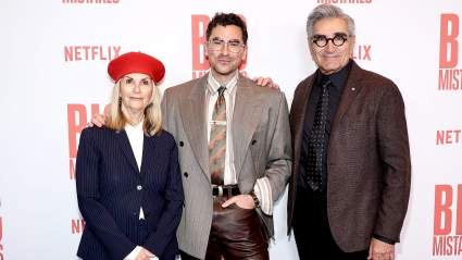 La conmovedora reacción de Eugene Levy ante la nueva serie de su hijo Dan Levy.
