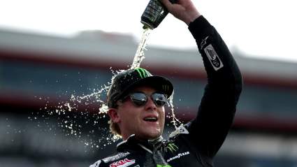 Ty Gibbs consigue su primera victoria en la NASCAR Cup Series en Bristol.