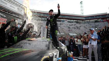 La primera victoria de Ty Gibbs en la NASCAR Cup Series demuestra que será un contendiente.