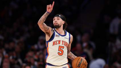 José Alvarado, de los Knicks, detalla su pelea y recibe una llamada sorprendente de Shaq.