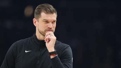 El entrenador de los Blazers, Tiago Splitter, hace historia tras la victoria en el partido de clasificación.