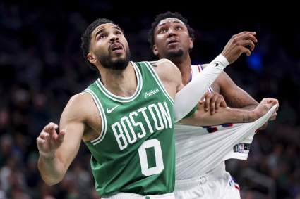 Los Celtics anuncian noticias importantes sobre Jayson Tatum tras una victoria crucial contra los 76ers.