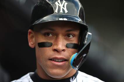 La estrella de los Yankees de Nueva York, Aaron Judge, publica una historia en Instagram después del partido contra los Red Sox.