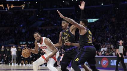 Los Rockets revelan su histórico quinteto inicial tras la noticia de Kevin Durant.