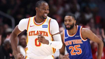 Jonathan Kuminga hizo historia en la NBA en el tercer juego Knicks-Hawks