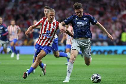 Resultados de la semifinal de la Champions League entre Atlético de Madrid y Arsenal hoy: Marcador en directo, actualizaciones y estadísticas.