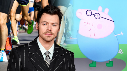 Los fans de Harry Styles creen que corrió la maratón de Londres disfrazado de personaje de un programa infantil debido a una "pista reveladora".
