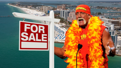 VEA EL INTERIOR: La segunda casa de Hulk Hogan en Florida (que usaba como casa de huéspedes) se vende por 4,5 millones de dólares.