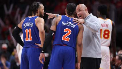 Jalen Brunson explica la discusión que tuvo con su padre en el banquillo de los Knicks.