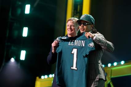 El ex ala cerrada de los Philadelphia Eagles reacciona a la elección de Makai Lemon.