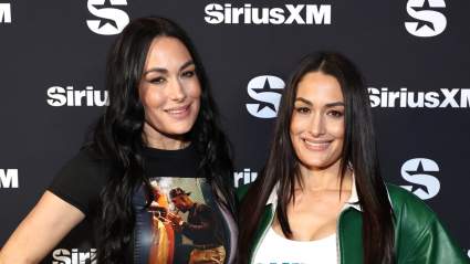 Los hijos de Brie y Nikki Bella acaban de enterarse de la carrera de lucha libre de sus madres.